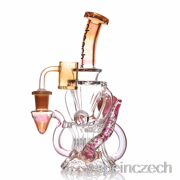 Cheech Glass Huncho Dab Rig Gold Vape Bez Nikotinu